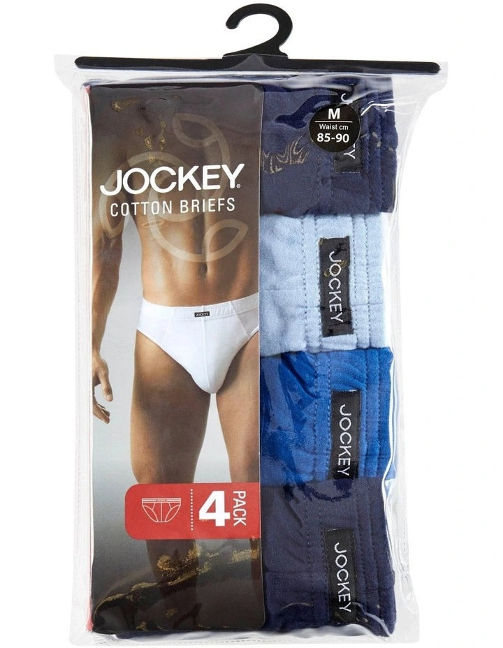 Jockey Cotton Briefs 4 pack Cooneys Clothing Footwear