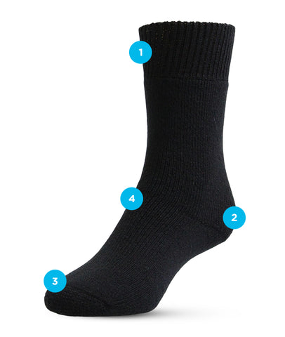 NZSock Thermo socks-Navy