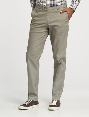 Savane Flat Front Stretch Trouser