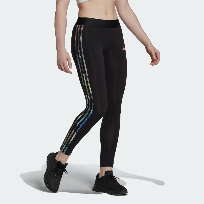Adidas 3 stripe hot sale leggings nz