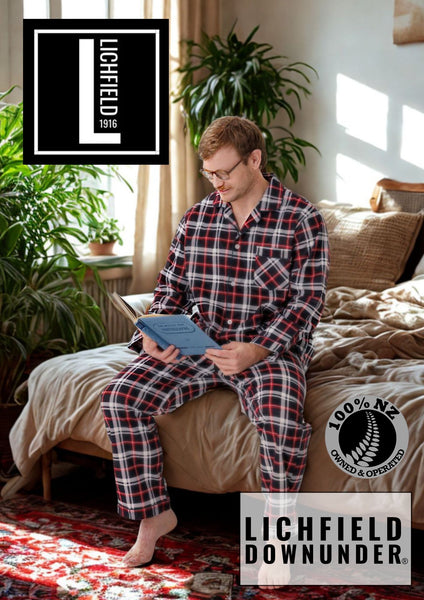 Men's Brushed Cotton Pyjama's