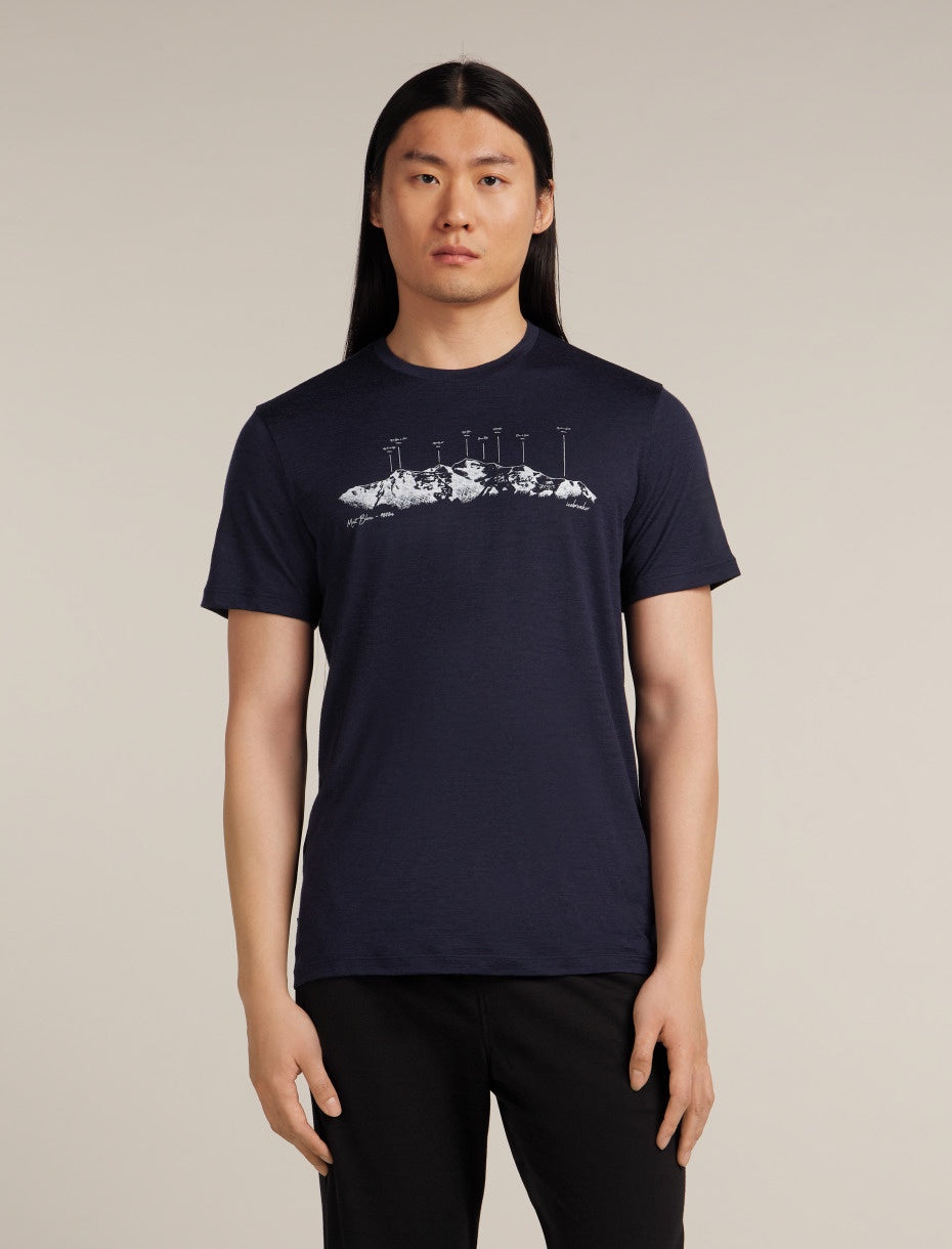 Icebreaker M Merino 150 Tech Lite The Peaks