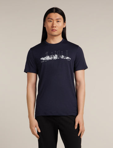 Icebreaker M Merino 150 Tech Lite The Peaks