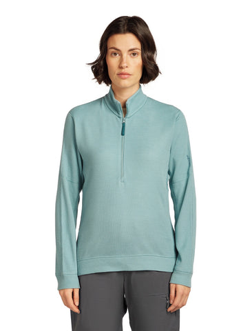 Icebreaker W Merino 260 Waffle Knit Wander 1/2 Zip