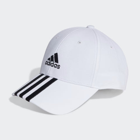 adidas 3-Stripes Cotton Baseball Cap