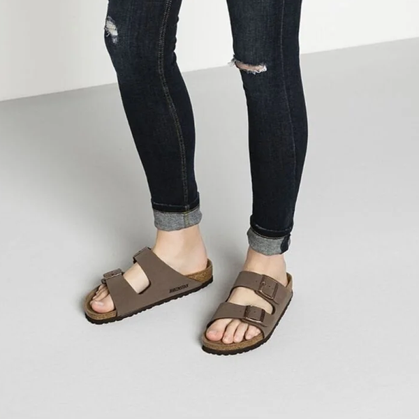 Birkenstock Arizona Birkibuc Mocha