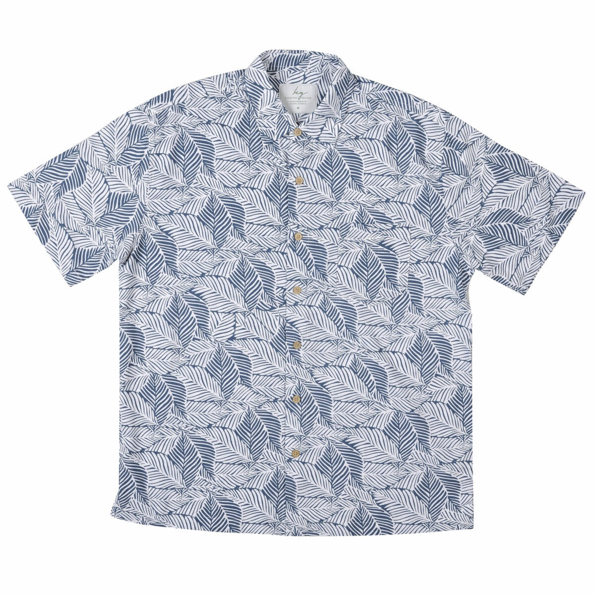 Bamboo Geo Leaf S/S Bamboo Shirt