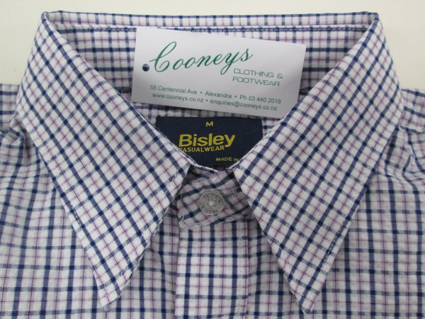 Bisley S/S Seercucker shirt-BS20380