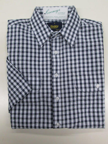 Bisley S/S Seercucker shirt-BS20381