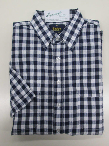 Bisley S/S Seercucker shirt-BS20319
