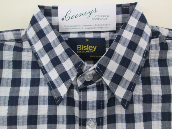 Bisley S/S Seercucker shirt-BS20319
