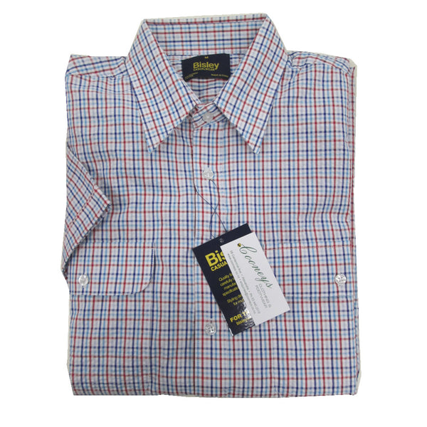Bisley S/S Seercucker shirt-BS20438