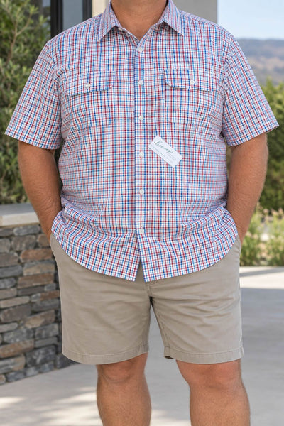 Bisley S/S Seercucker shirt-BS20438