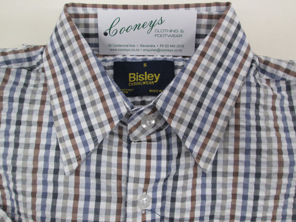 Bisley S/S Seercucker shirt-BS20439