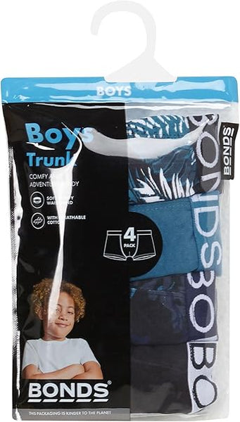 Bonds Boys Trunk 4Pk