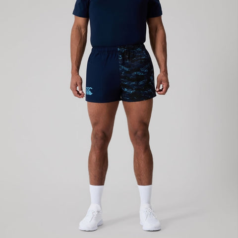 CCC Force Harlequin Drill Short Navy