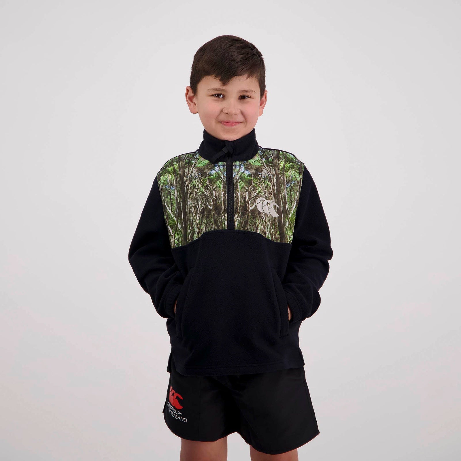 CCC K Ngahere 1/4 Zip Fleece