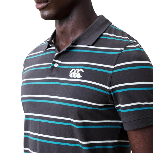 CCC Yarn Dye Stripe Polo