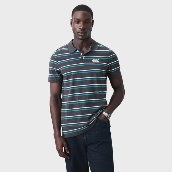 CCC Yarn Dye Stripe Polo