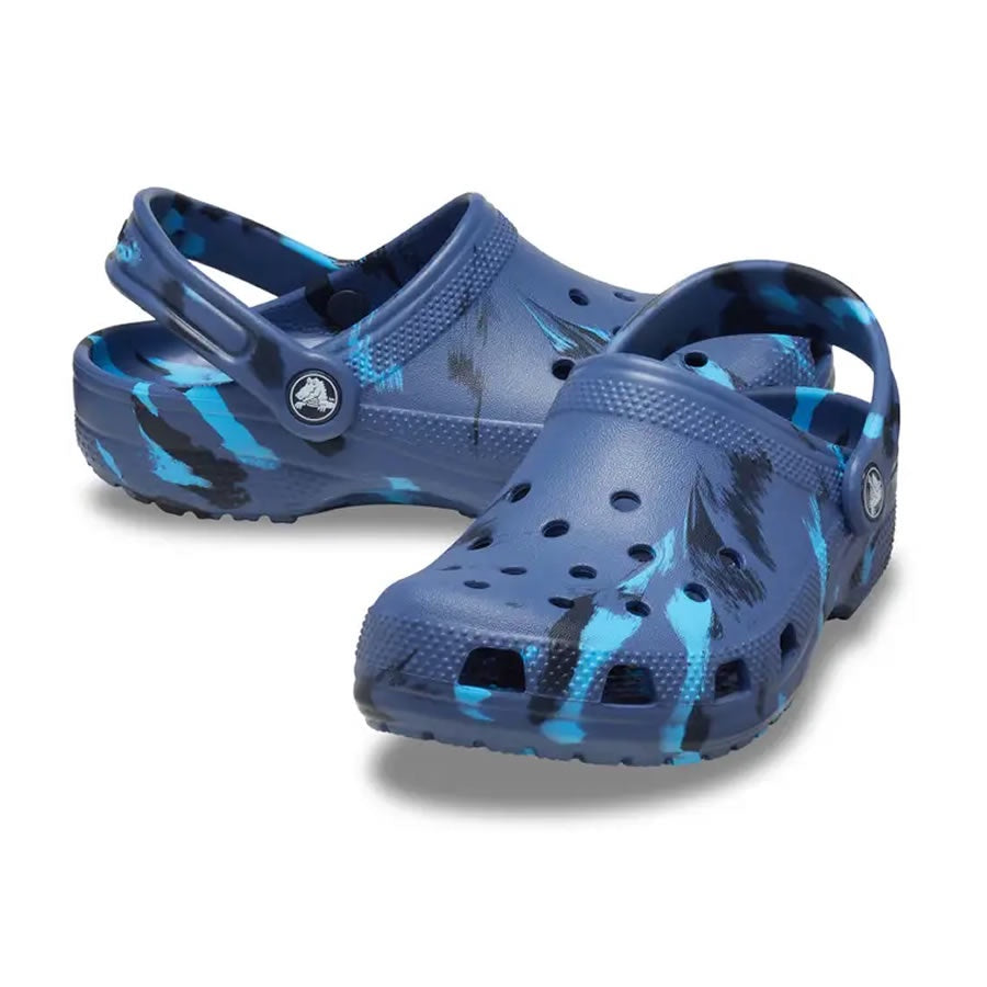 Crocs Classic Clog Marbled Navy Kids