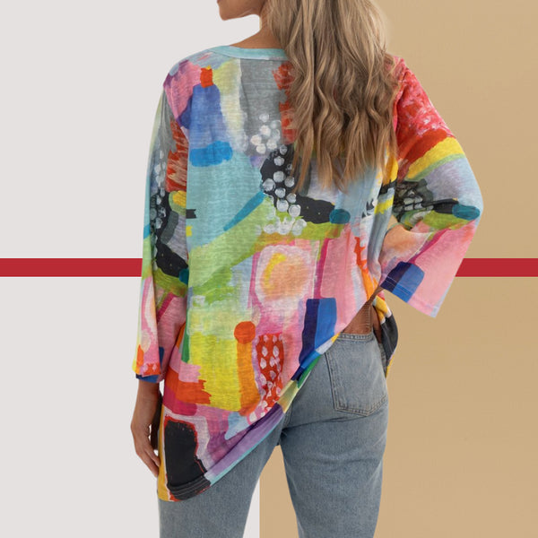 SD Collections  Nouveau Light Knit Top