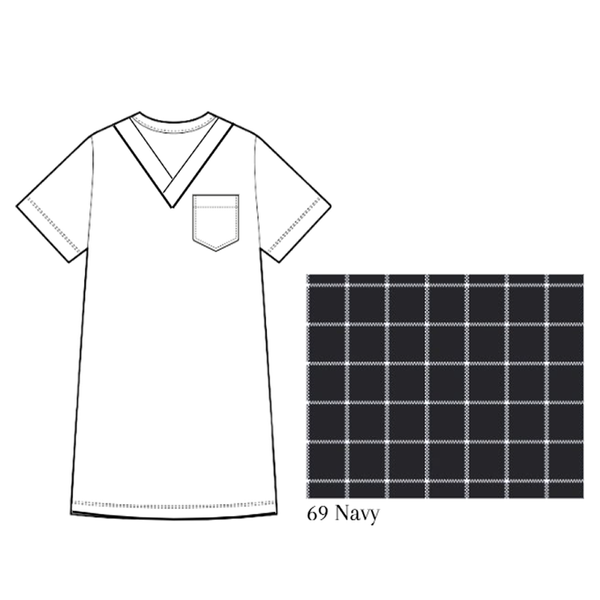 Lichfield Woven  S/S Nightshirt