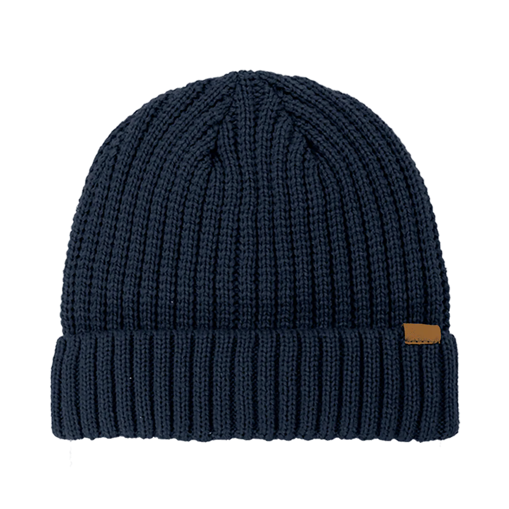 Headwear 24 Rib Knitted Cuffed Beanie