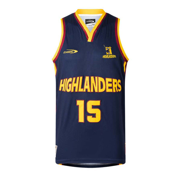 Highlanders Kids Basketball Singlet