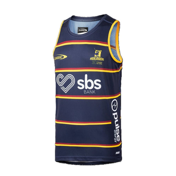 Highlanders Super Rugby Pro Training Singlet