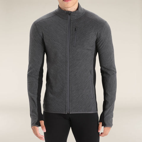 Icebreaker M Descender LS Zip