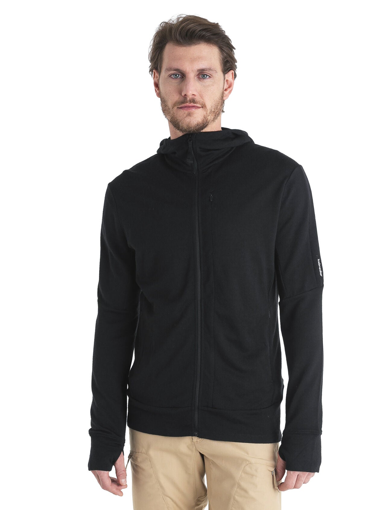 Icebreaker M Quantum III LS Zip Hoodie.