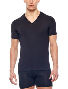 Icebreaker M Merino Anatomica s/s V Black