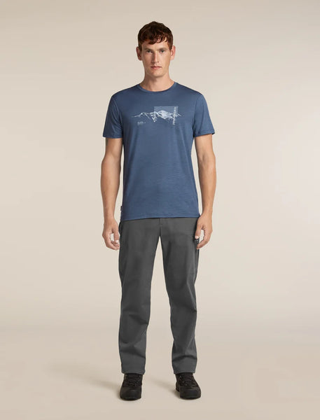 Icebreaker M Merino 150 Tech Lite-Pure Altitude