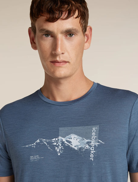 Icebreaker M Merino 150 Tech Lite-Pure Altitude