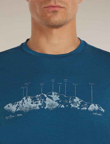 Icebreaker M Merino 150 Tech Lite The Peaks
