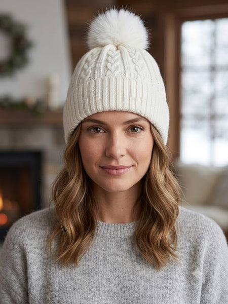 Pom Pom Beanie