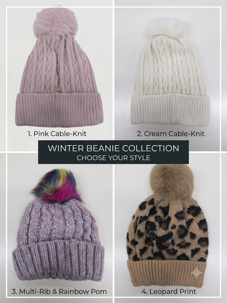 Pom Pom Beanie