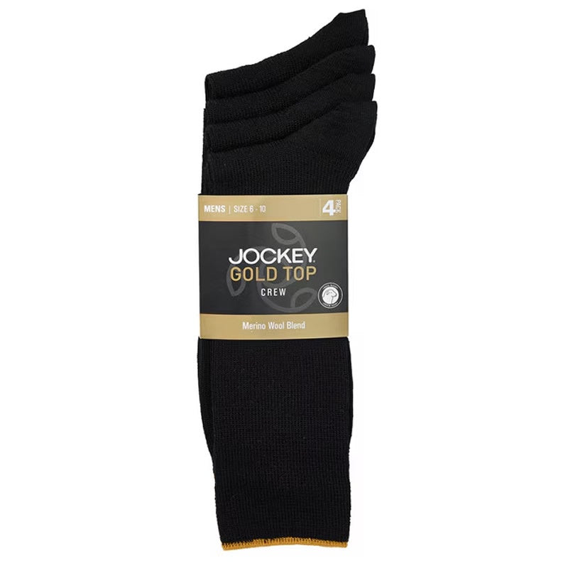 Jockey Gold Top Crew sock-4pk