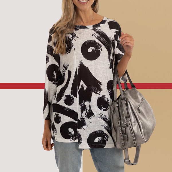 SD Collections  Nouveau Light Knit Top