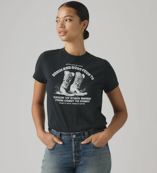 Levi's W Denim & Dust Boots Tee