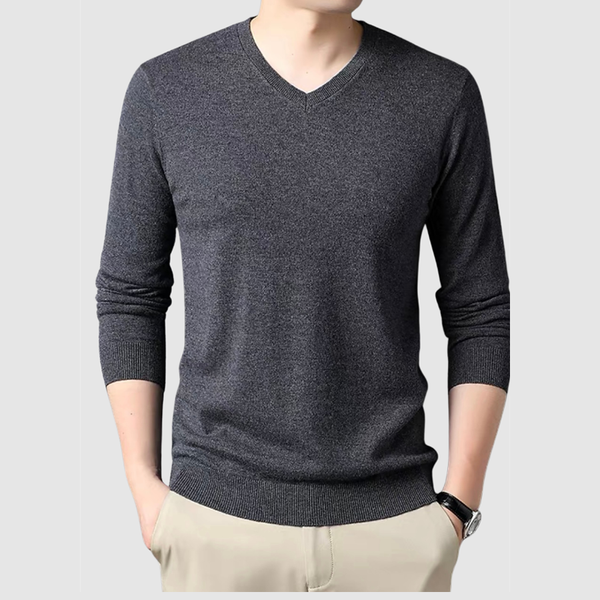 Lichfield 100% Merino V-Neck