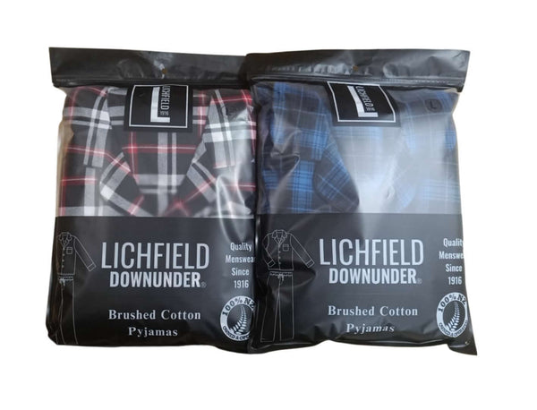 Men's Brushed Cotton Pyjama's