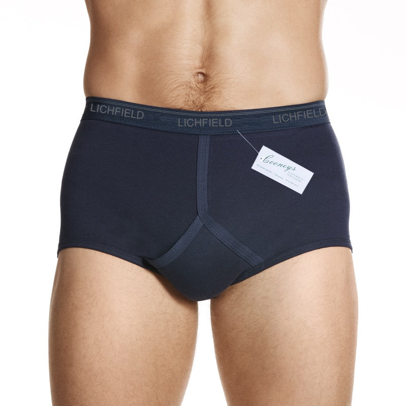 Y-Front .Briefs-Navy