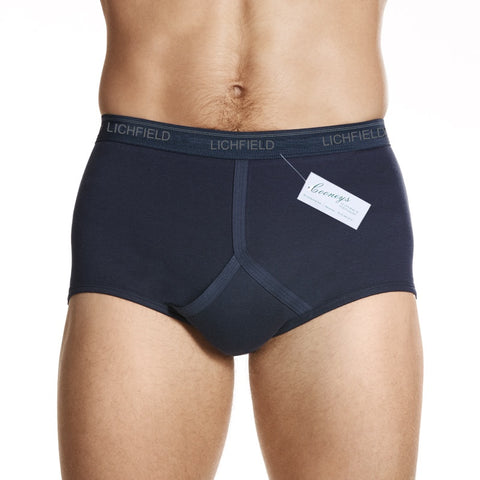 Y-Front .Briefs-Navy