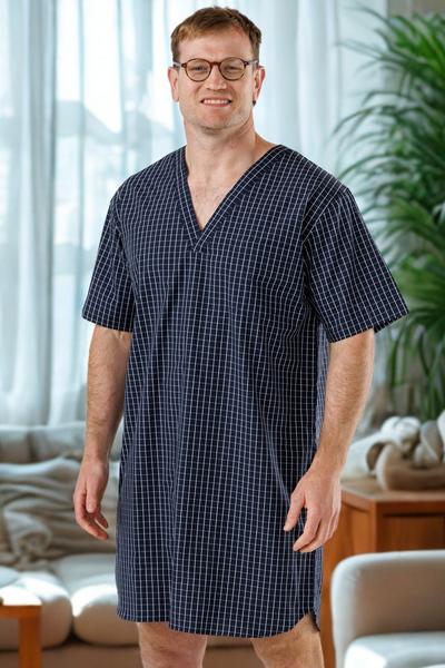 Lichfield Woven  S/S Nightshirt