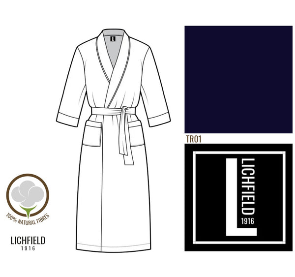 Lichfield Downunder Cotton Toweling Robe
