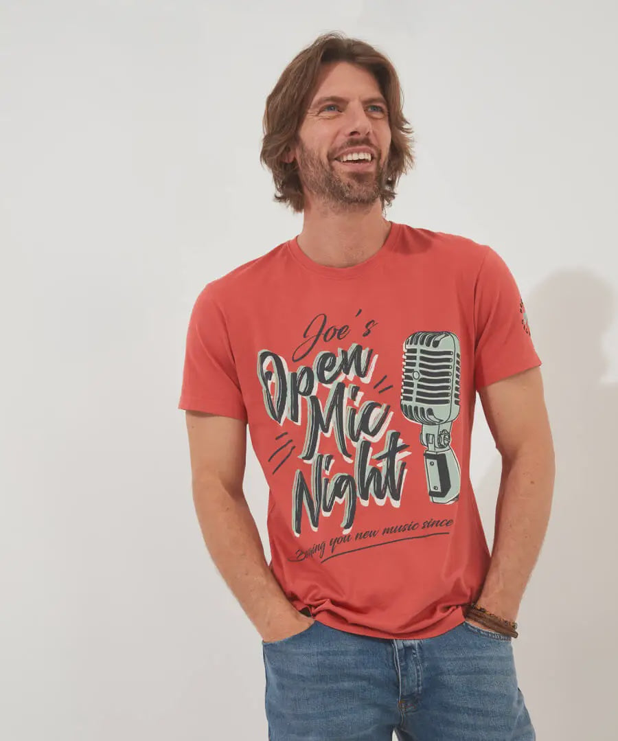 Joe Browns - Open Mic Tee