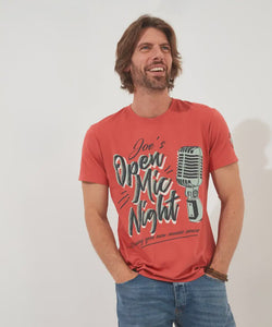 Joe Browns - Open Mic Tee