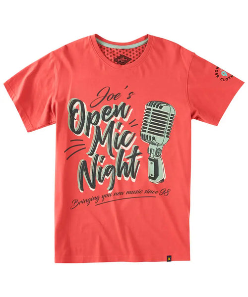 Joe Browns - Open Mic Tee