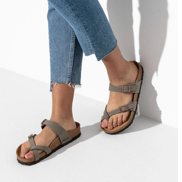 Birkenstock Mayari Birkibuc Stone